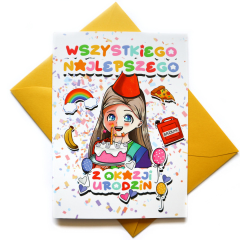 Kartka urodzinowa Kartka urodzinowa