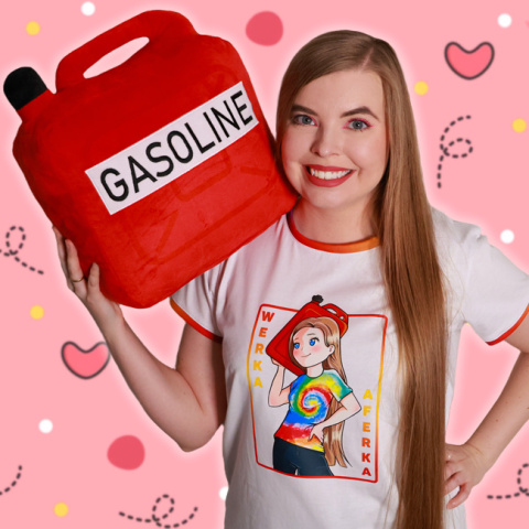 Koszulka Biała Gasoline Koszulka Biała Gasoline