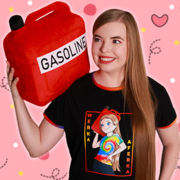 Koszulka Czarna Gasoline